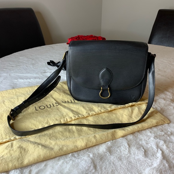 Louis Vuitton Handbags - Louis Vuitton Saint Cloud GM Black Epi Leather Bag